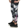 thumbnail image 2 of Reebok Girl's Athletic Printed Capri Legging, Sizes 4-18, 2 of 7