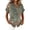 Army Green, variant on Blue Business Tops for Women Vintage Button Down Collared Shirts Short Sleeve Cozy Casual Tunic Tops Lightweight Dressy Graphic Tees, Navy XL
