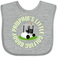 thumbnail image 3 of Inktastic Pawpaw Little Golfing Buddy Boys Baby Bib, 3 of 4