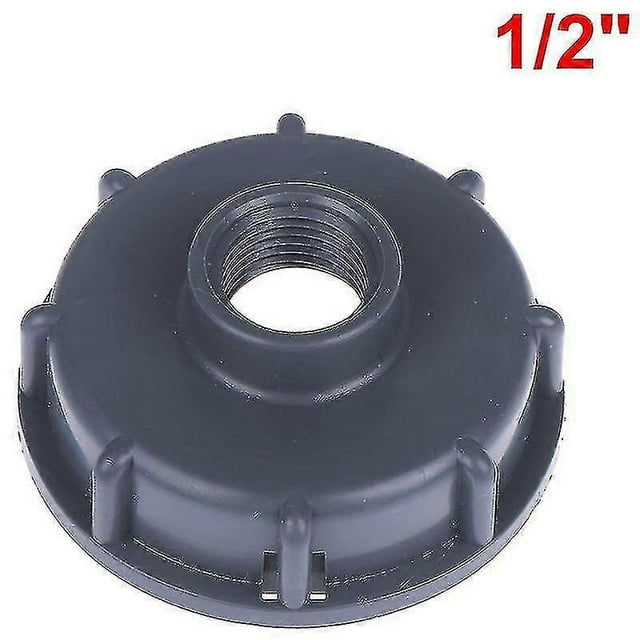 Accesorios para tanque IBC, tapa roscada gruesa S60x6 a conector adaptador de 1/2", 3/4" y 1".