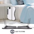 thumbnail image 2 of Foldable Laptop Desk Portable Tray Table Lap Desk Bed Stand Standing Table with Cup Holder and Slot for Reading Writing Eating, 2 of 5