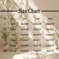 thumbnail image 4 of Womens Gauze Tops Ruffle 3/4 Length Sleeve V Neck Shirts Dressy Casual Blouses Summer Cute Vacation Tops, S, 4 of 7