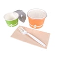 thumbnail image 4 of Karat U3530W PP Plastic Heavy Weight Forks Individual Wrapped for cafeteria, take-out food, food cart - 1,000 ct, 4 of 10