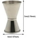 thumbnail image 2 of 2 vasos medidores de cocina reversibles para coctelera y vertedor (colorido), 2 of 5