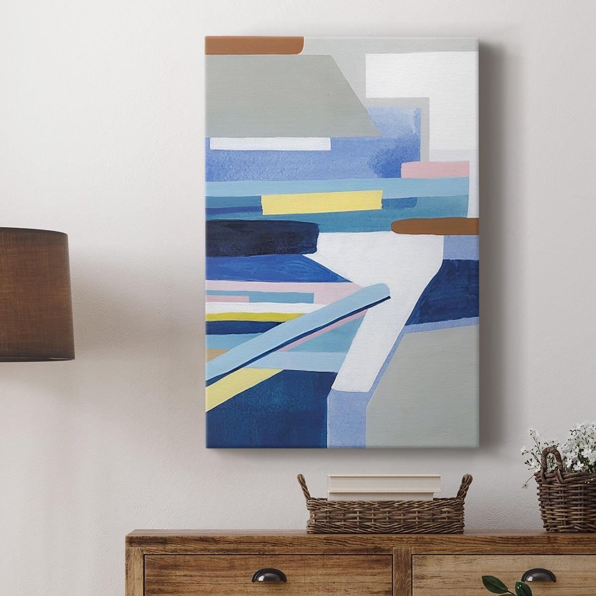 Passing Cars II Premium Gallery Wrapped Canvas - Ready to Hang