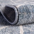 thumbnail image 5 of Rugs.com Eco Trellis Collection Rug – 7 Ft Round Harbor Blue Medium Rug Perfect For Kitchens, Dining Rooms, 5 of 9