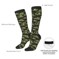 thumbnail image 4 of Logiee Light Green Excavator Print Gift Stocking Stuffers,Adult Stockings,Novelty Socks,Funny Socks Birthday Running Walking Sleeping, 4 of 6