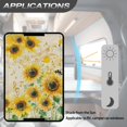 thumbnail image 5 of FUIALDOLG Yellow Sunflower RV Door Window Shade Cover, Camper Sunshade Privacy Screen Window Cover, 17.3x26 inches，Travel Trailer Motorhome Sun Shade RV Accessories, xx, 5 of 7