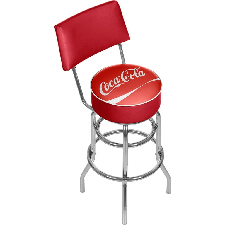 Coca-Cola バースツール 2脚セット Coca-Cola Gameroom Combo - Table and 2 Bar Stool Set for