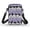 Black Cat Piano Music Pattern, variant on Santa Claus Print Cell Phone Purse, Multi-Purpose Casual Over Shoulder Bags for Shop Travel