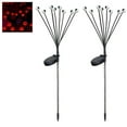 thumbnail image 2 of 2Pcs Scary Eyeball Lights IP65 Waterproof Solar-Powered Patio Pathway Swaying LED Lights Halloween Party Decoration Red Size 6, 2 of 13
