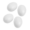 thumbnail image 3 of 30 Styrofoam Eggs 6 cm White Easter Egg Decorative Egg for Painting or Sticking, 3 of 5