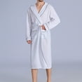 thumbnail image 6 of Viikei Robes for Men,Viikei Mens Robes,Warm Soft Plush Mens Robe with Hood,Plus Size Plus Thick Robe for Men with Side Pocket and Belt,Bathrobes for Men Gifts, 6 of 7