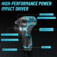 Cordless Impact Driver Set, Seesii 16V Impact Driver Kit w/Max Torque
