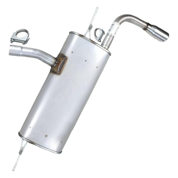 Stainless Steel Exhaust Muffler Fits 2013-2019 Ford Fusion 15.L, 1.6L, 2.0L & 2.5L - Direct Fit