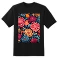 thumbnail image 2 of Plus Size Shirt for Women Black Tops for Women Oversized Short Sleeves Shirt for Women Flower23 T Shirt Crewneck Shirt for Women 3XL, 2 of 5