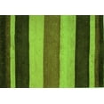 thumbnail image 1 of Ahgly Company Indoor Rectangle Abstract Green Contemporary Area Rugs, 7' x 9', 1 of 1