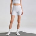 thumbnail image 3 of AHTJRT High Waisted Women Biker Shorts Buttery Soft Elastic Tummy Control Shorts Lightweight Breathable Gym Yoga Workout Short Pants, 3 of 7