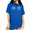 1-Blue, variant on UNISHE Women's white Casual Summer Beach Coastal Seashell Graphic Short Sleeve T-Shirts Tops