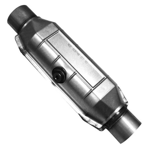 AP Exhaust Products APE608745 4 in. Round, 10 in. Body & 14 in. Oal Universal Center Converter