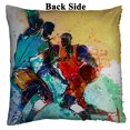 thumbnail image 2 of PKQWTM sports basketball Reversible Mermaid Cushion Cover Home Decor Sequin Pillow Case Size 16x16 inches, 2 of 2