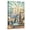 Canvas, variant on Art.com Modernist Poster of Seattle, Washington Art Print, 12" x 18"