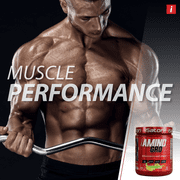 iSatori - Amino-Gro Muscle Building Amino Acid Formula Frosted Lemonade - 9.52 oz.