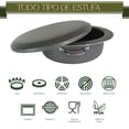 thumbnail image 3 of Arrocera Maqluba RD Royal Cook 32 cm Gris Granito 2 pz, 3 of 5