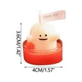 thumbnail image 3 of JikouIivo Halloween Ghost Candles Spooky Candles White Floating Candles Halloween Ghost Celebration Candles,Real Flaming Ghost Candles for Fall Thanksgiving Table Decoration Home Indoor Party Decor, 3 of 5