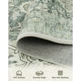 thumbnail image 2 of Alfombra de área HOMFINE 244 x 305 cm lavable antideslizante floral, 2 of 9