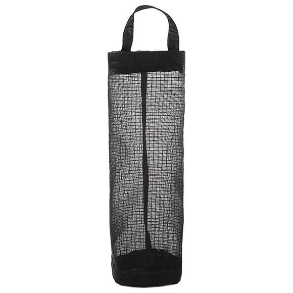 Openpig Plastic Bag Holder, Grocery Bag Holder for Plastic Bags, Mesh Hanging Storage Bag Dispenser Shopping Bag Holder Trash Bags Grocery Bag Organizer