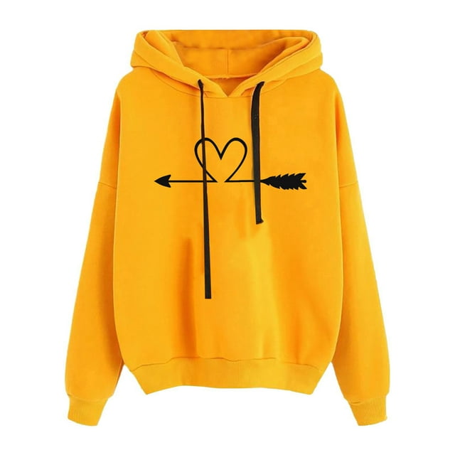 Women's Autumn Winter Hoodie Sweatshirt Pullover Tops Long Sleeved Comfortable