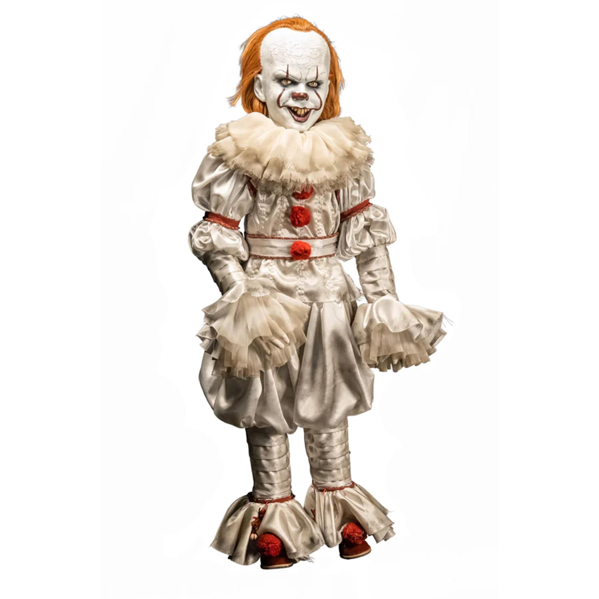 Pennywise Premium Scale 50" Doll – Vintage Halloween Character Design – Scary &