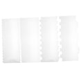 thumbnail image 4 of TABLETREANDS 4Pcs Rectangular Cake Smoother Scraper for Baking and Pastry Tools Clear Acrylic, 4 of 6