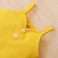 thumbnail image 5 of AURIGATE Newborn Infant Baby Girls Solid Ribbed Tops+Flower Print Shorts +Headband Sets Clearance, 5 of 5
