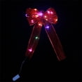 thumbnail image 1 of DJKDJL Winter Decor Christmas Tree Bow LED Ribbon Bows, Christmas Tree Topper, Decorative Bows , Handmade Decorative Bow For Christmas Tree Wreath Crafts DIY Decoration, for Christmas Decorations, 1 of 1