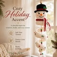 thumbnail image 6 of Crochet Snowman Spiral Ornament DIY Kit, Christmas Starter Included | Holiday Tree Decor Gift for Adults, Step by Step Instructions Decor for Window Porch Wall Cabinet Display, 6 of 7