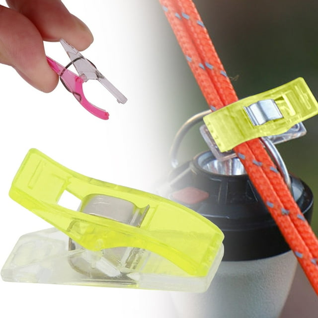 Curated Selection Shiogb Sewing Clips 1 Pcs Quilting Clips Versatile Craft Clips for Quilting Fabric Binding Crocheting Kniting Etc. Color: Random Size: 27X15X10 Mm, A Plastic Clip, Yellow