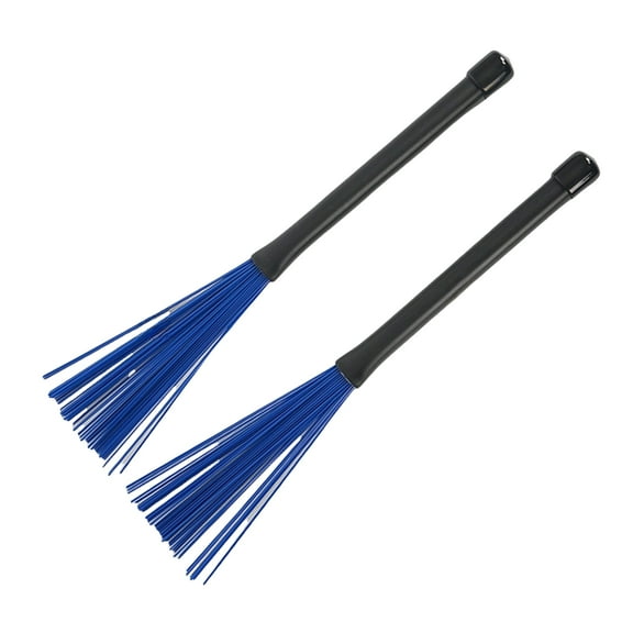1Pair Rod Drum Sticks Brush Professional Nylon Drumsticks Brushes Multi-Rod Bundles Sticks Nylon Dowels Enduring