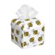 thumbnail image 1 of Balery Cute Little Bee Porta Pañuelos de Cuero con Estampado – Funda Moderna Cuadrada para Caja de Pañuelos, Dispensador 5x5x5'', 1 of 7