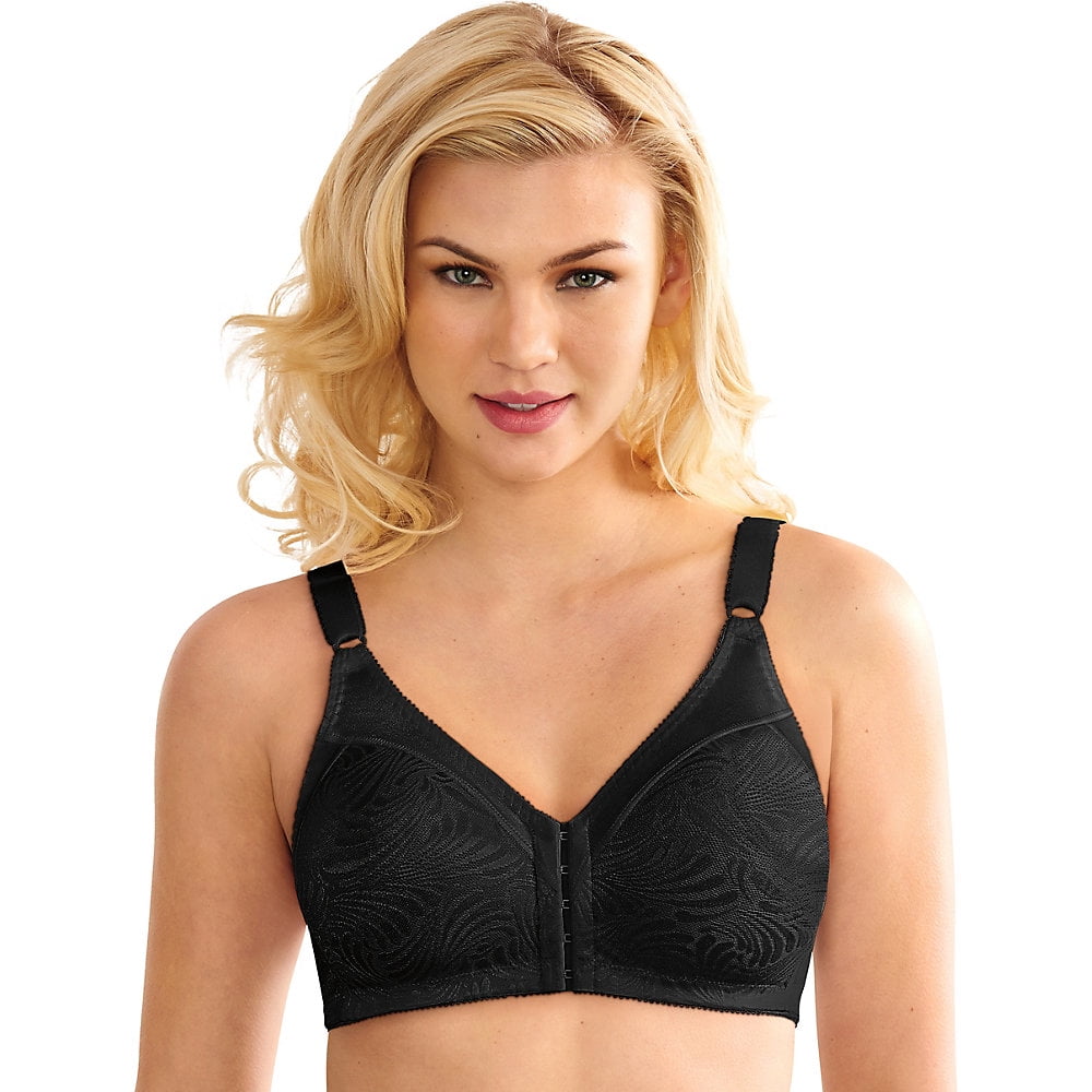 Bali Womens Women/'s Double Support Front Close Bra
