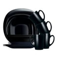 thumbnail image 1 of Vajilla Carine de Opal Negro con Tazas 16 Piezas, 1 of 4