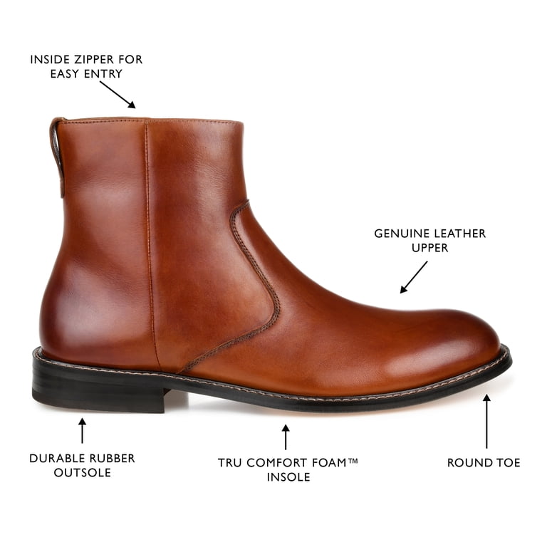 Thomas & Vine Mens Faust Pull-on Round Toe Chelsea Boot  display picture 3