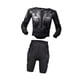 thumbnail image 4 of Chaqueta protectora para motocicleta, armadura para montar a caballo, carreras, regalos, armadura negra protectora L, 4 of 9