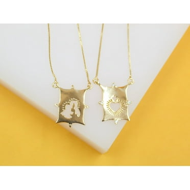 Holy Family Scapular Necklace (F197A)