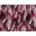 thumbnail image 5 of oneOone Viscose Jersey Maroon Fabric Feather Dress Material Fabric Print Fabric By The Yard 60 Inch Wide-ZQ, 5 of 7