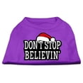 thumbnail image 1 of Don't Stop Believin' Screenprint Shirts Purple Xs (8), 1 of 1