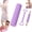Purple, variant on 17.7in High-Density EVA Soft Dot Foam Roller for Yoga & Stretching 3-piece Set,Compact for Muscle Massage & Myofascial Trigger Point Release (Blue)