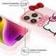 thumbnail image 5 of IC Kompatibel med iPhone 13 Pro Skal, Tecknad Söt Rolig Kawaii Kattunge mobilskal 3D Karaktär Skal Fodral för barn, flickor och kvinnor, 5 of 5