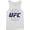 White - white, variant on Reebok Mens UFC Las Vegas, NV 1993 Tank Top, White, Small